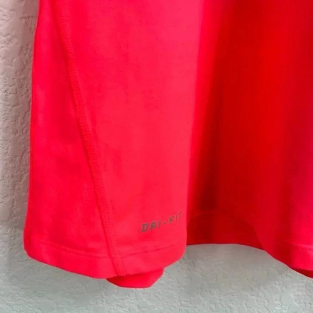 NIKE Element Dri FIT Half Zip Top Neon - Picture 4 of 7
